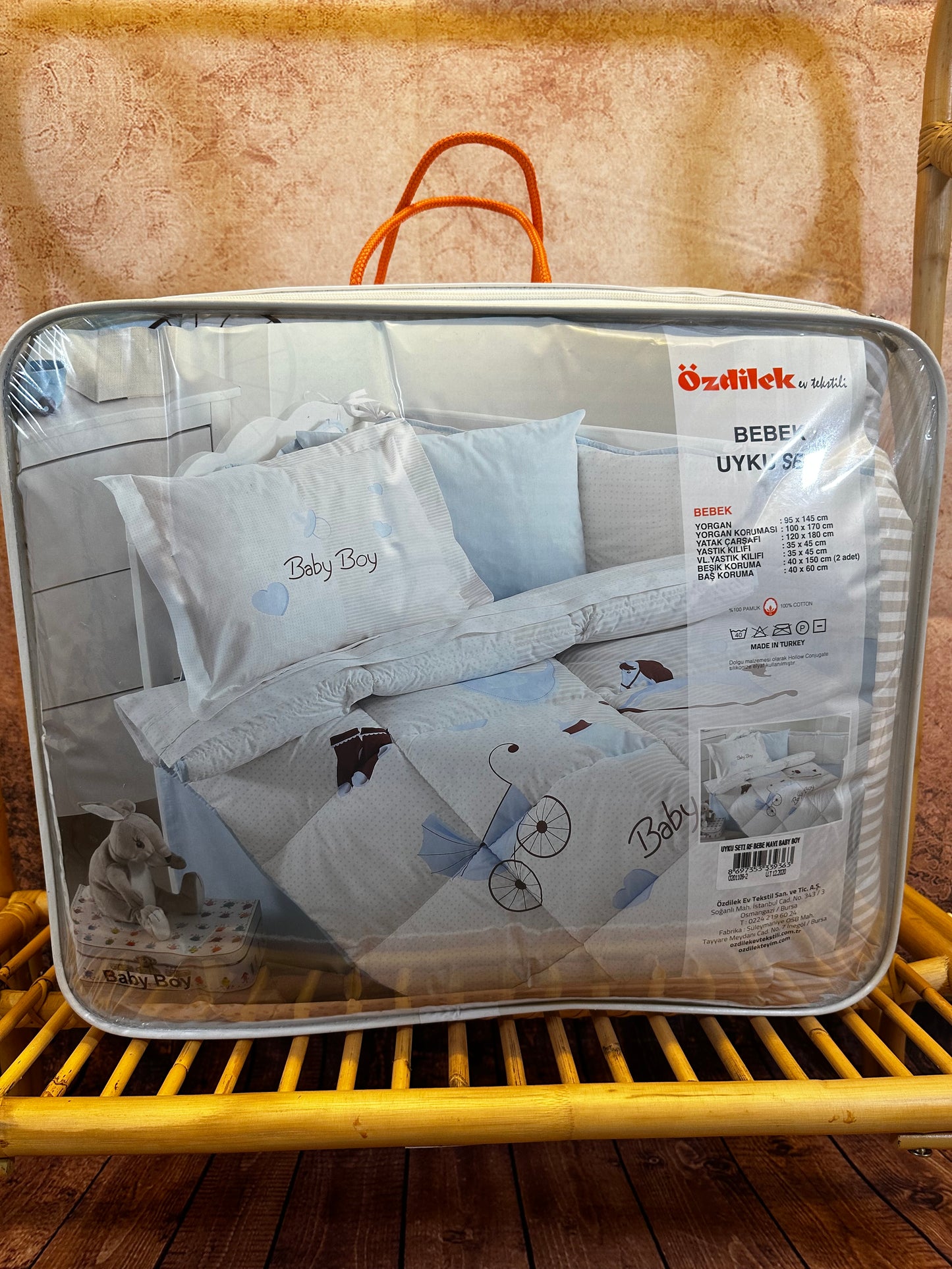Özdilek Baby Boy Schlafset 8-teilig